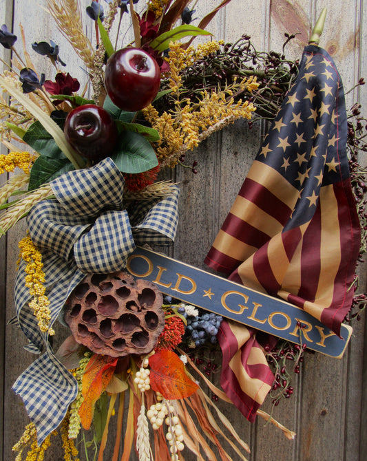 Old Glory Tribute Wreath