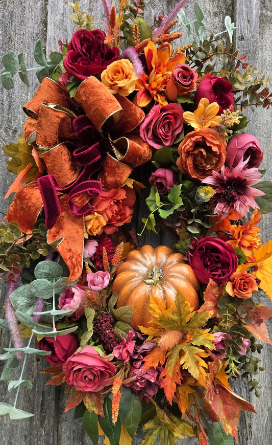 Manchester Elegant Autumn Wreath