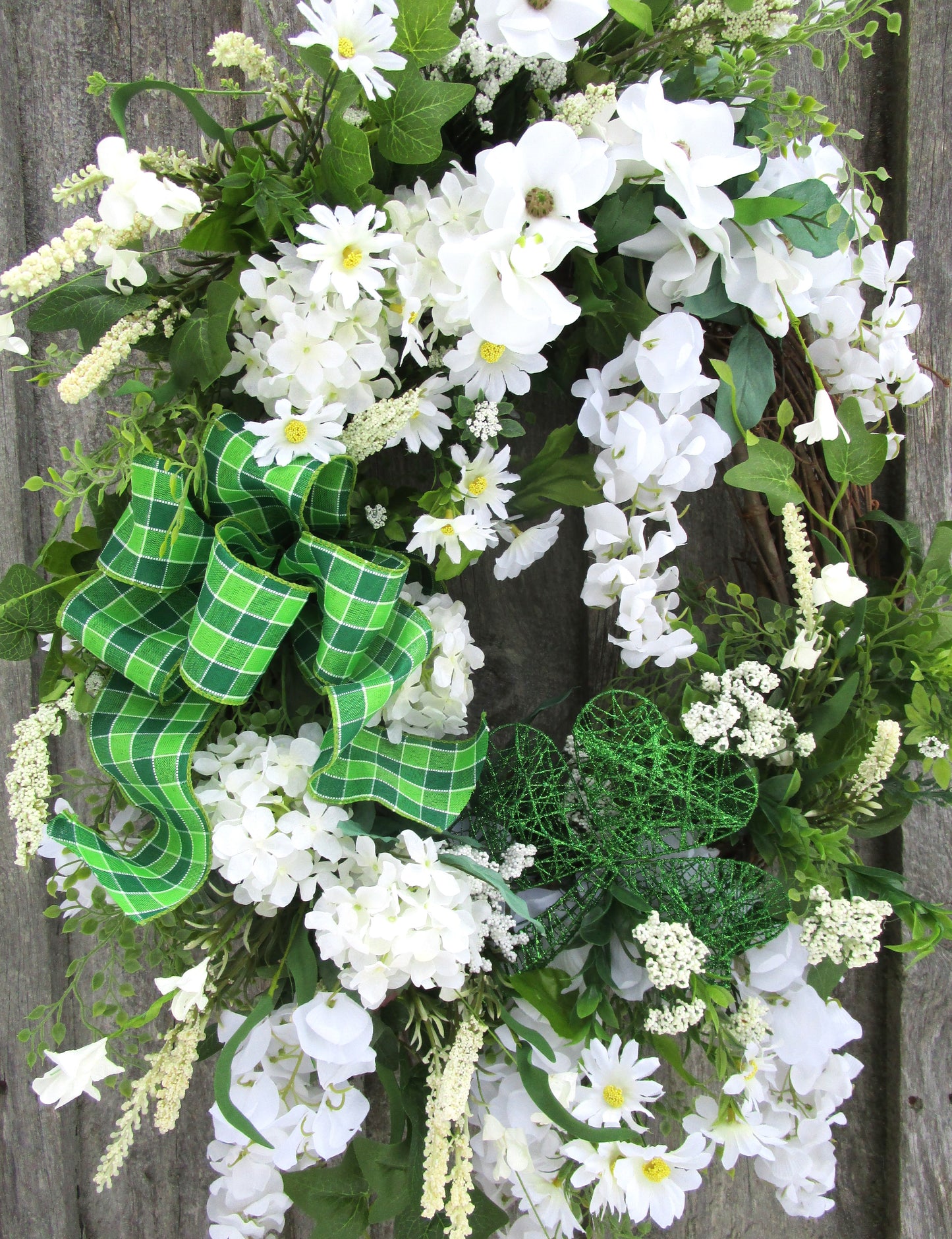 Country Cottage St. Patrick's Day Wreath