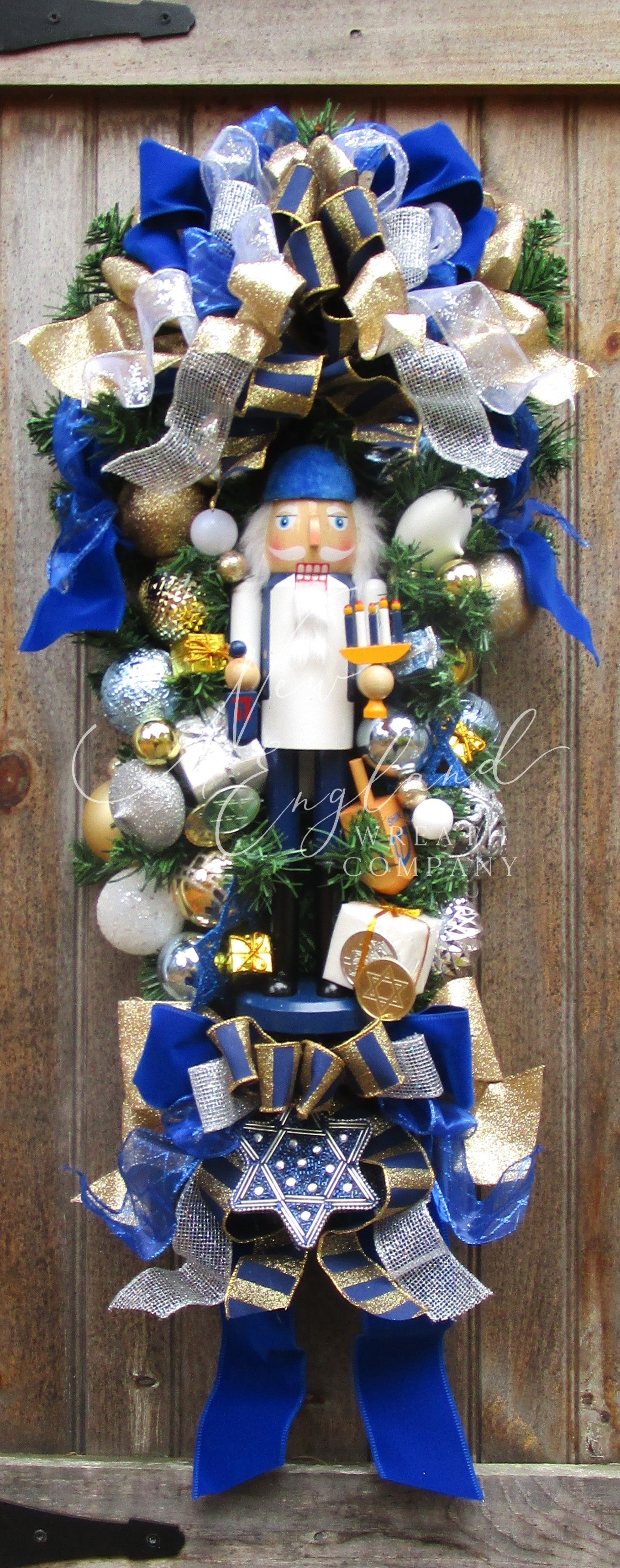 Hanukkah Nutcracker Holiday Swag