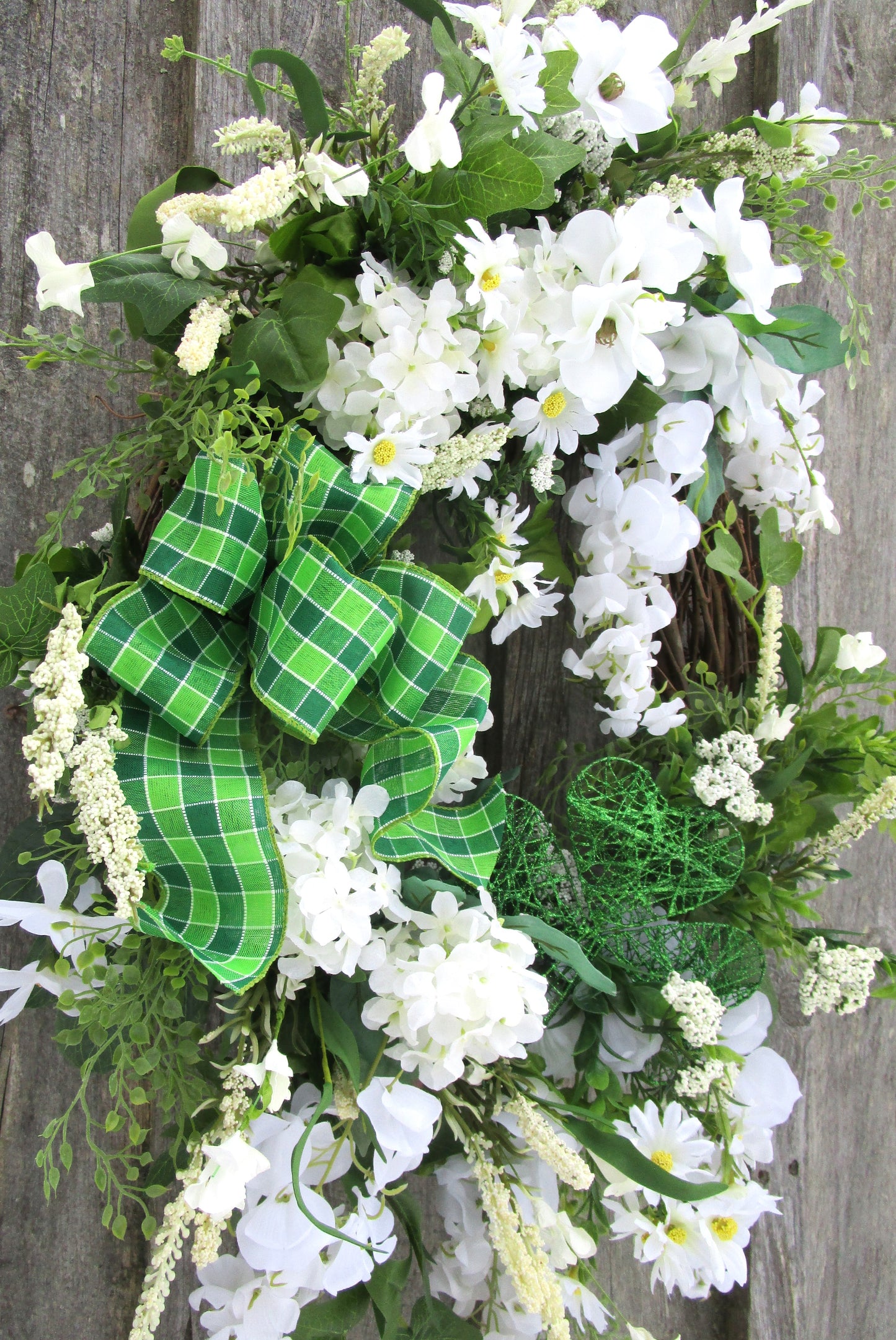 Country Cottage St. Patrick's Day Wreath