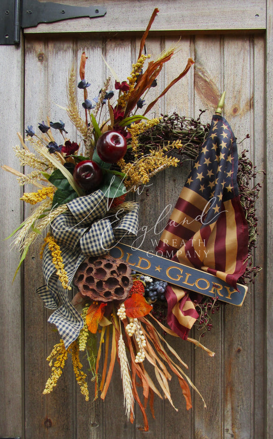 Old Glory Tribute Wreath
