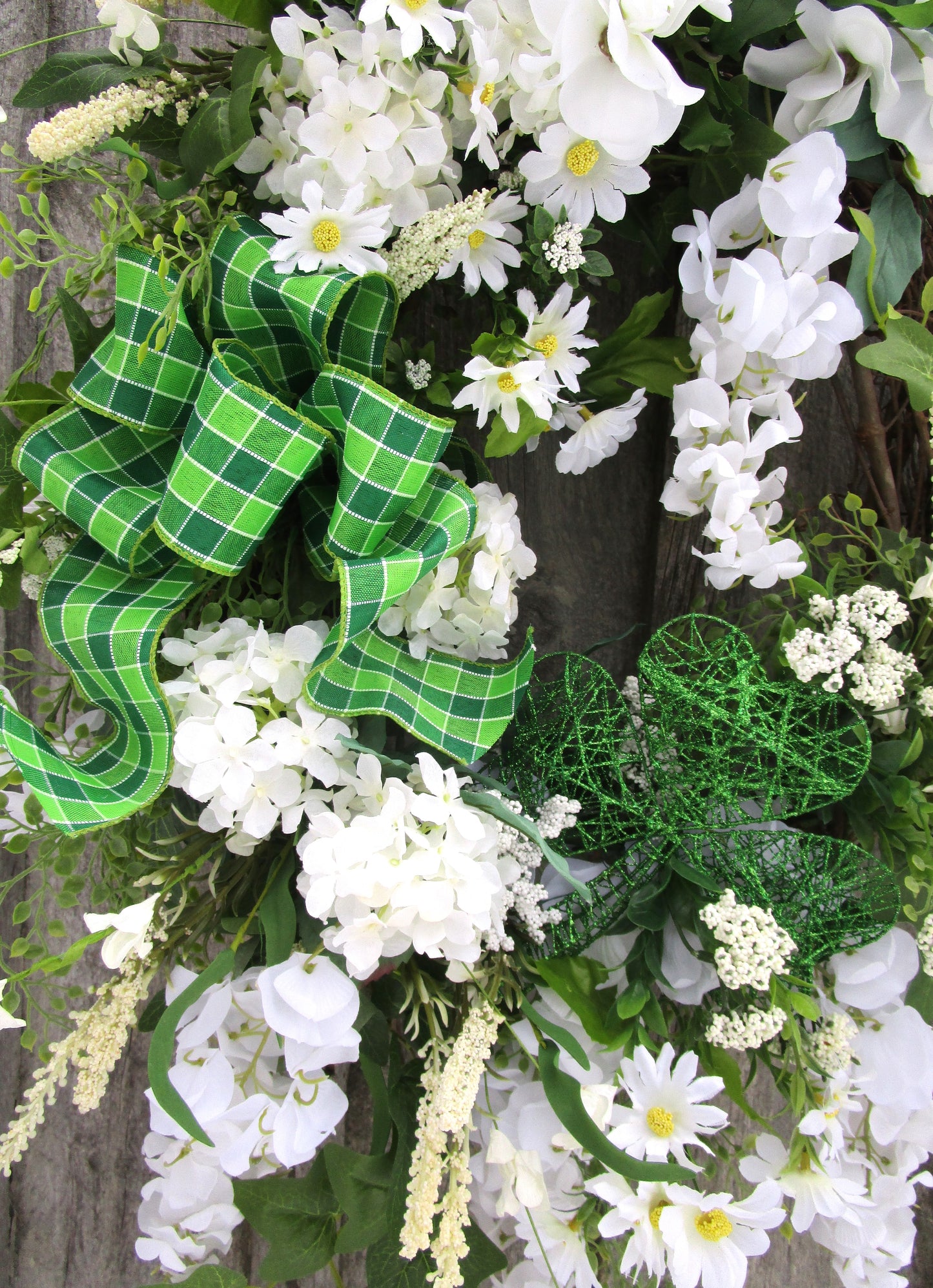 Country Cottage St. Patrick's Day Wreath