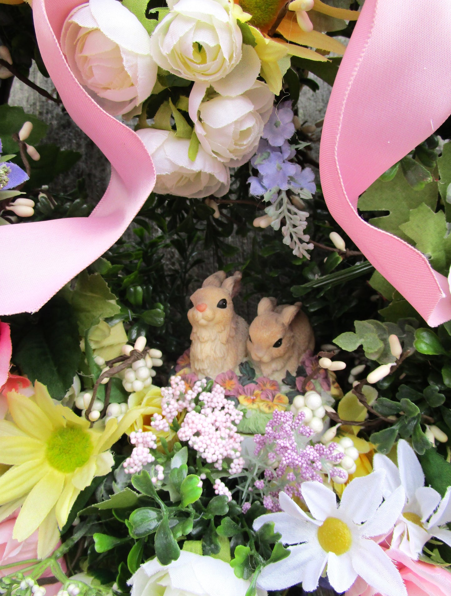 Sweetheart Bunny Wreath