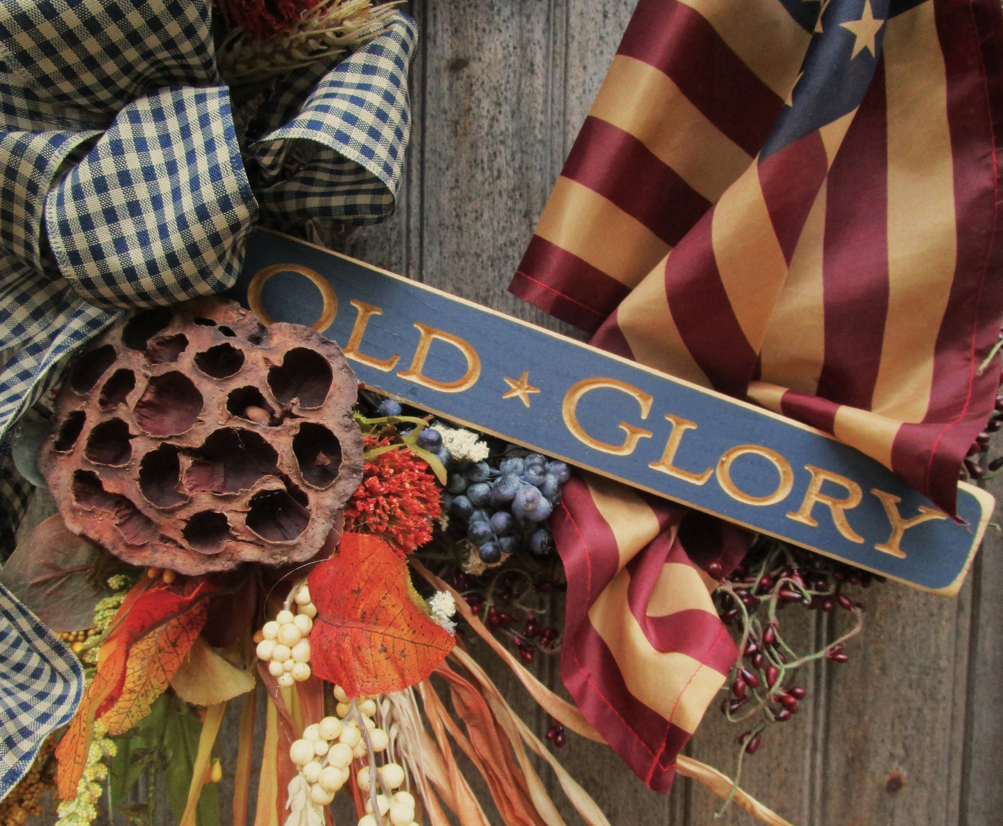 Old Glory Tribute Wreath