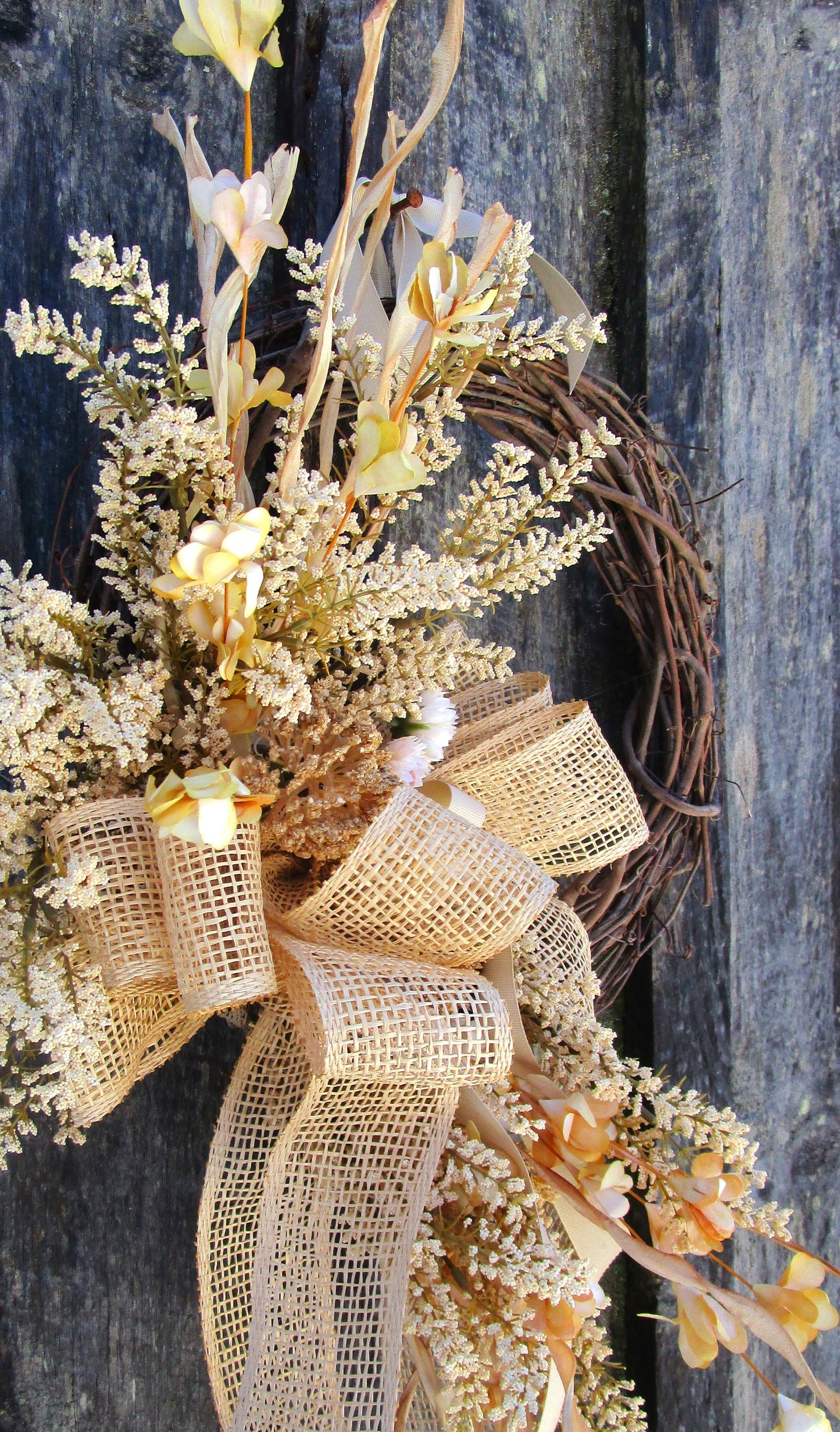 English Countryside Cottage Wreath