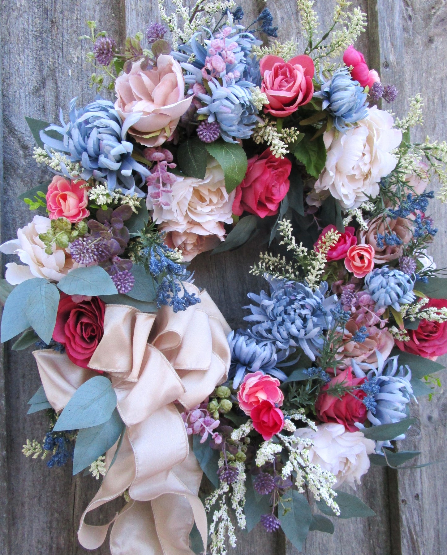 Brookline Victorian Garden Wreath