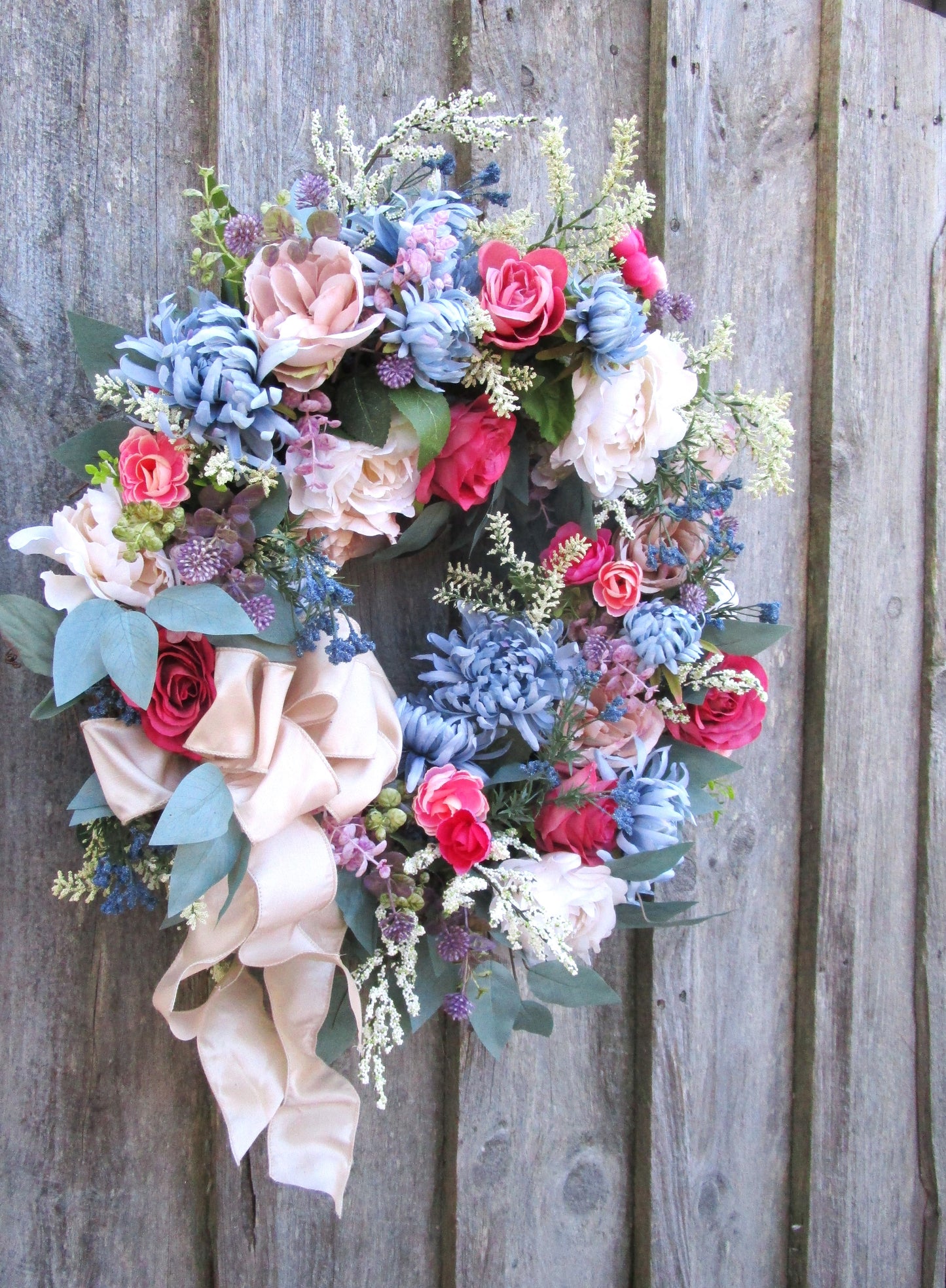 Brookline Victorian Garden Wreath