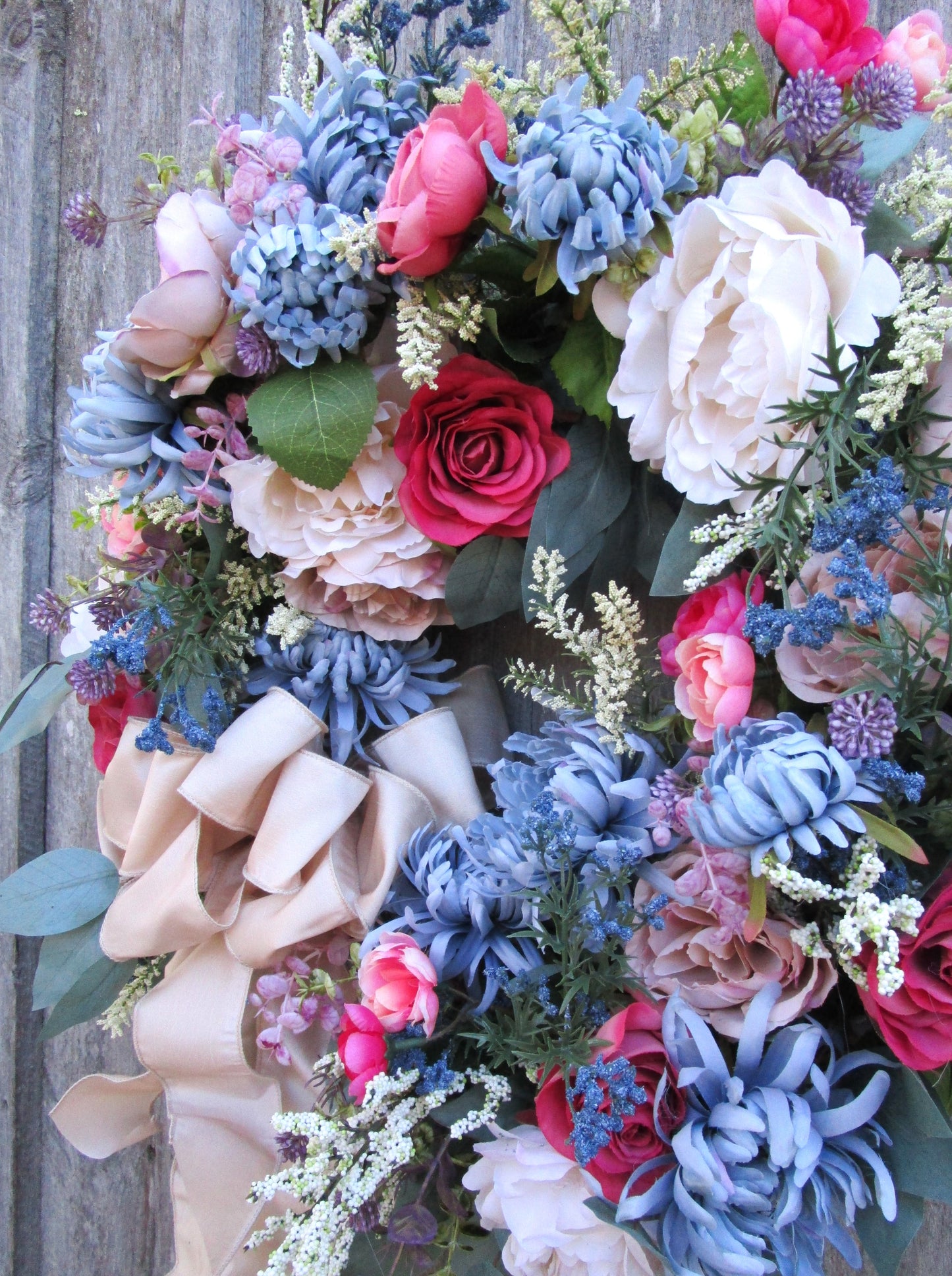 Brookline Victorian Garden Wreath