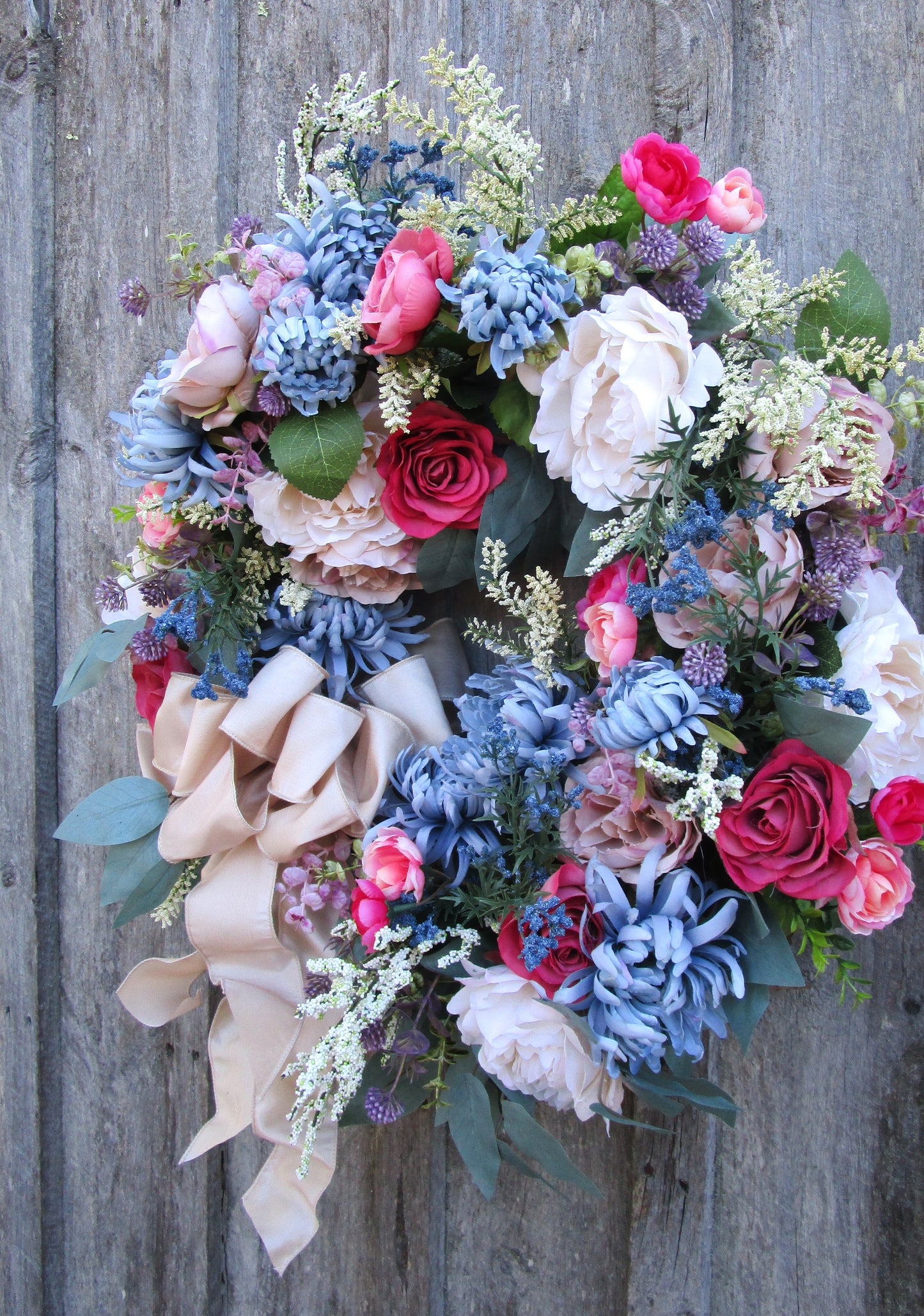 Brookline Victorian Garden Wreath