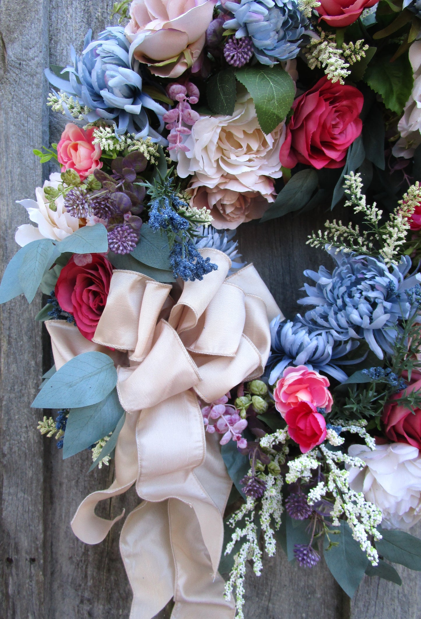 Brookline Victorian Garden Wreath
