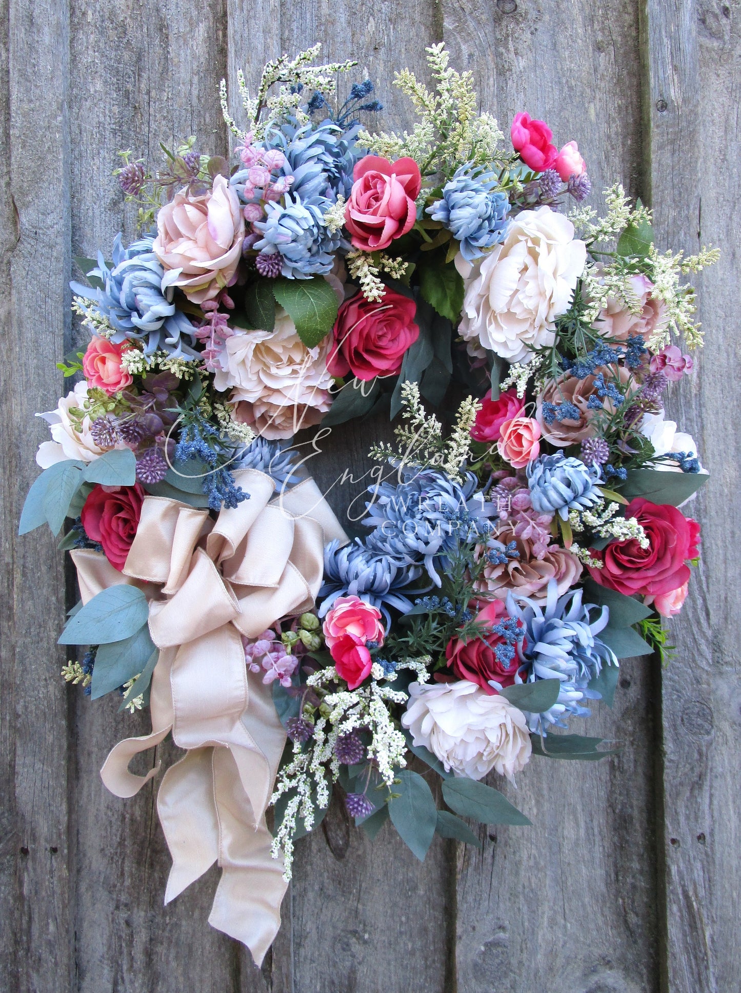Brookline Victorian Garden Wreath